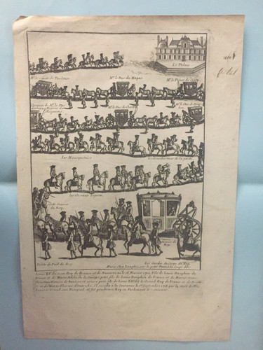 P135 belle planche gravée - belle,