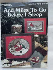 Grille point de croix Noël Leisure Arts liflet avec grille en couleur