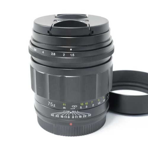 Voigtlander nokton 75mm - 75mm, f1.5