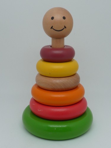 Jouet bonhomme empiler en - bonhomme,