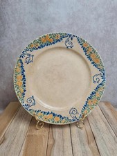 Assiette ancienne en terre de