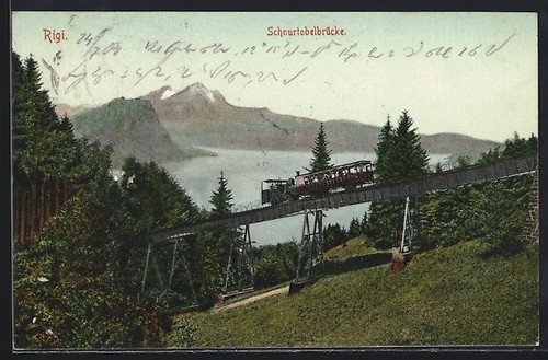 Carte postale rigi - postale,
