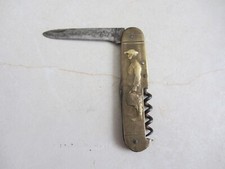 Ancien canif figuratif