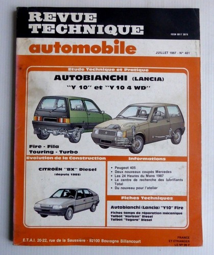 Rta revue technique automobile - revue,