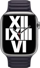 Véritable Apple Montre Cuir Lien Bracelet Bande 38mm/40mm/41mm - M/L - Encre