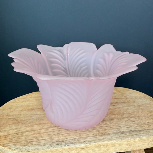 Partylite pink rose frosted - pink,
