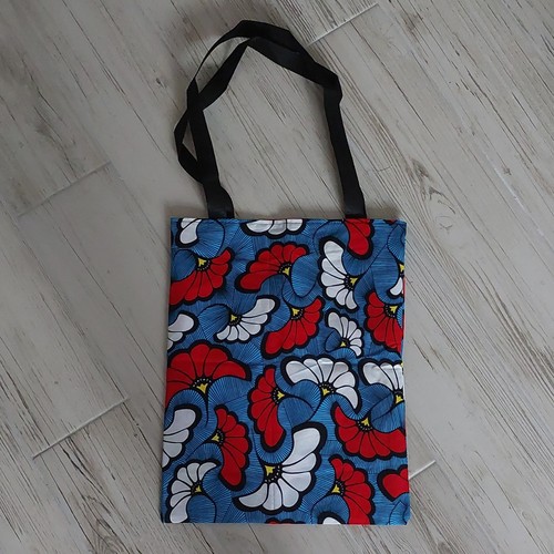 Sac tote bag en wax - /,