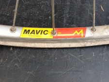 Roue Arrière MAVIC 192 Moyeux Shimano RX100 Cassette 7 speed Wheel Rear Old Bike