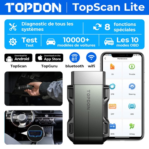 Topdon topscan lite valise - topdon,