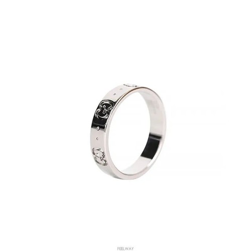 Gucci bague icône blanc - bague, or