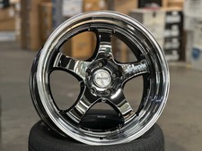 Neuf 18x8.5J AOW S1-R NOIR (4 roues) 5x114.3 compatible avec Honda Civic Toyo...