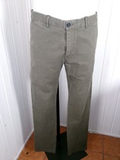 Pantalon droit taille normale coton kaki SCOTCH & SODA W31 L32 ou 42FR