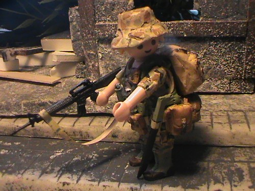 Playmobil custom infantry - us,