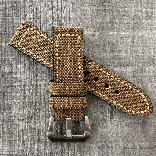 26mm marron toile bracelet - 26mm,