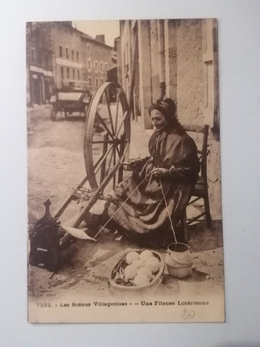 Cpa les scènes - les,