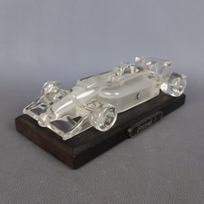 Sculpture Cristal Ferrari FORMULA 1 Magic Crystal Par Nachtmann Vintage 1960