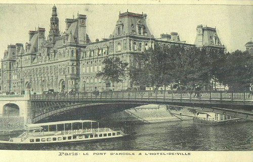 Paris pont arcole et - pont,