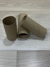 Lot de 35 rouleaux  tubes en carton - papier toilette vide pour art enfant