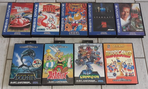 Lot jeux complets sega - 9,