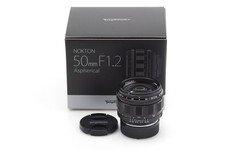 Voigtländer Nokton 1.2/50Mm Asph. Vm Ii Noir Pour Leica M