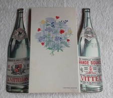 Ancien Menu vierge VITTEL - VITTELLOISE - NEUF 