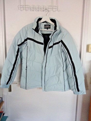 Veste bleu clair chaude - chaude, et