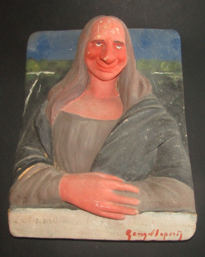 Sculpture plaque mural en - plaque,