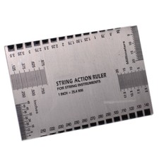 Steel Guitar Bass String Ruler