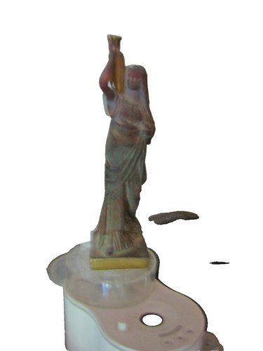 Sculpture une romaine voilee - d,