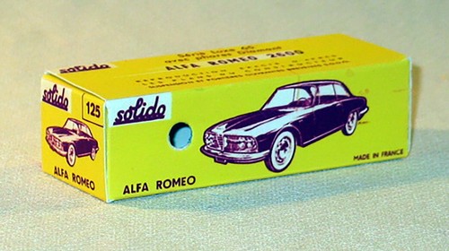 Solido 125 alfa romeo 2600 - 125,