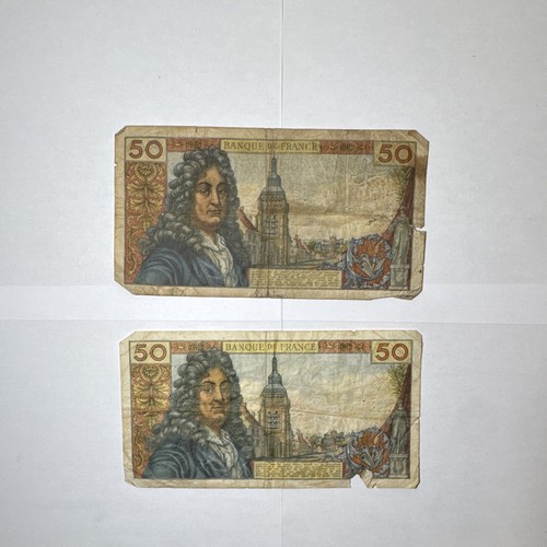 Banque france lot billets - de,