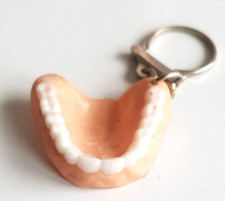 Ancien Porte-clés Curiosité DENTIER Dentiste Keychain vintage 60'
