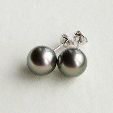 Boucles d'oreilles rondes AAA