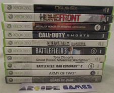LOT 10 JEUX XBOX 360 ARMY OF