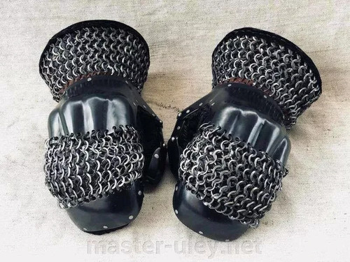 Gants gantelets gothiques - de,