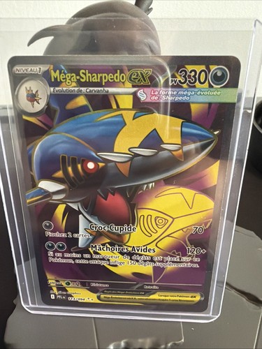 Carte pokemon mega - sharpedo, ex