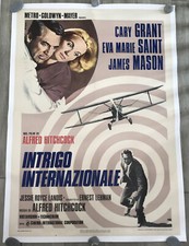 LA MORT AUX TROUSSES 1959 ALFRED HITCHCOCK CARY GRANT EVA MARIE SAINT AFFICHE 