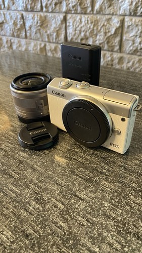 Canon eos m200 hybride blanc - blanc, +
