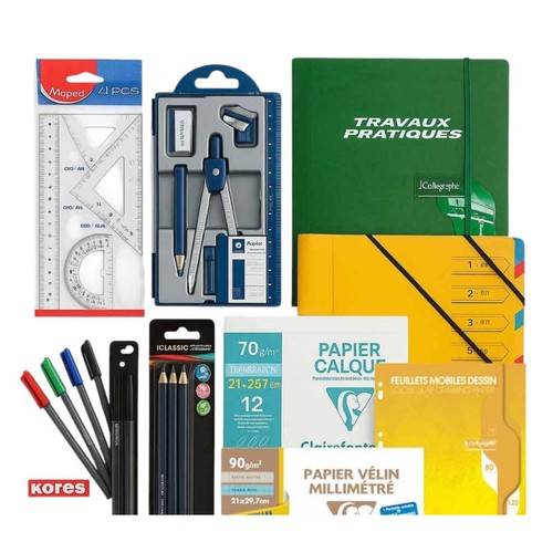 Pack fournitures scolaires - ,