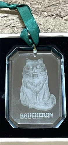 Ornement chat boucheron - ornement, de