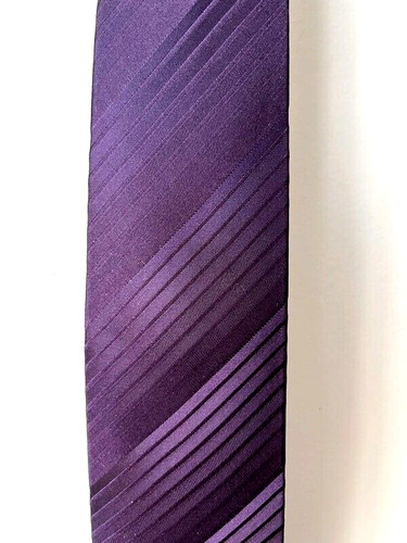 Cravate soie esprit - en, violet