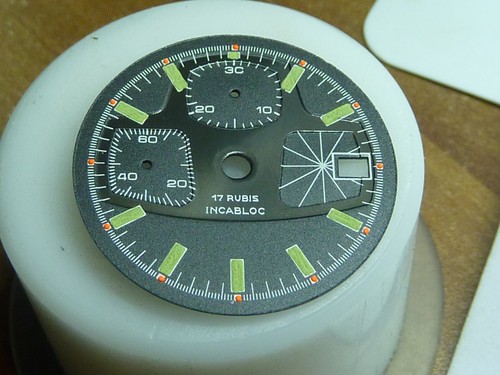 Cadran montre chronographe - montre,