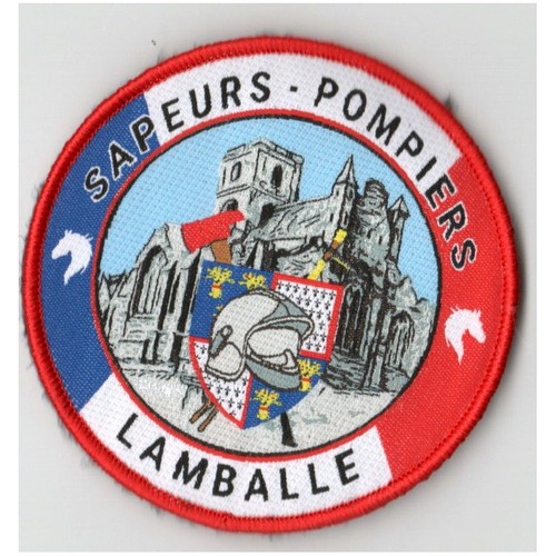 Ecussons pompiers lamballe - ecussons,