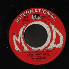 Walkers : Love Sweet Love / Facile Loving International Mod 7 " Simple 45 RPM