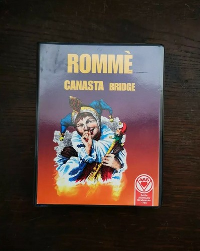 Vintage rommé canasta bridge - rommé,