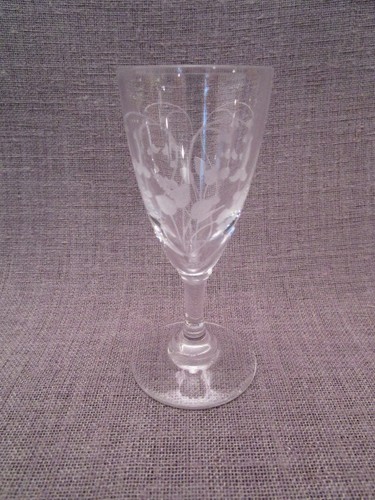 Verre liqueur ancien en - verre,