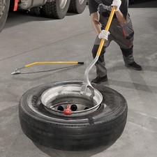 VEVOR Levier Démonte Pneus Poids Lourds 571-622 mm Outils Changement Pneu Jaune