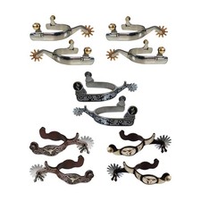 2 pièces éperons de cheval