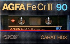 RARE AGFA FE CR III 90 CARAT