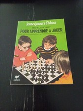 Livre Echecs pour apprendre a jouer Michel Drouilly Hatier